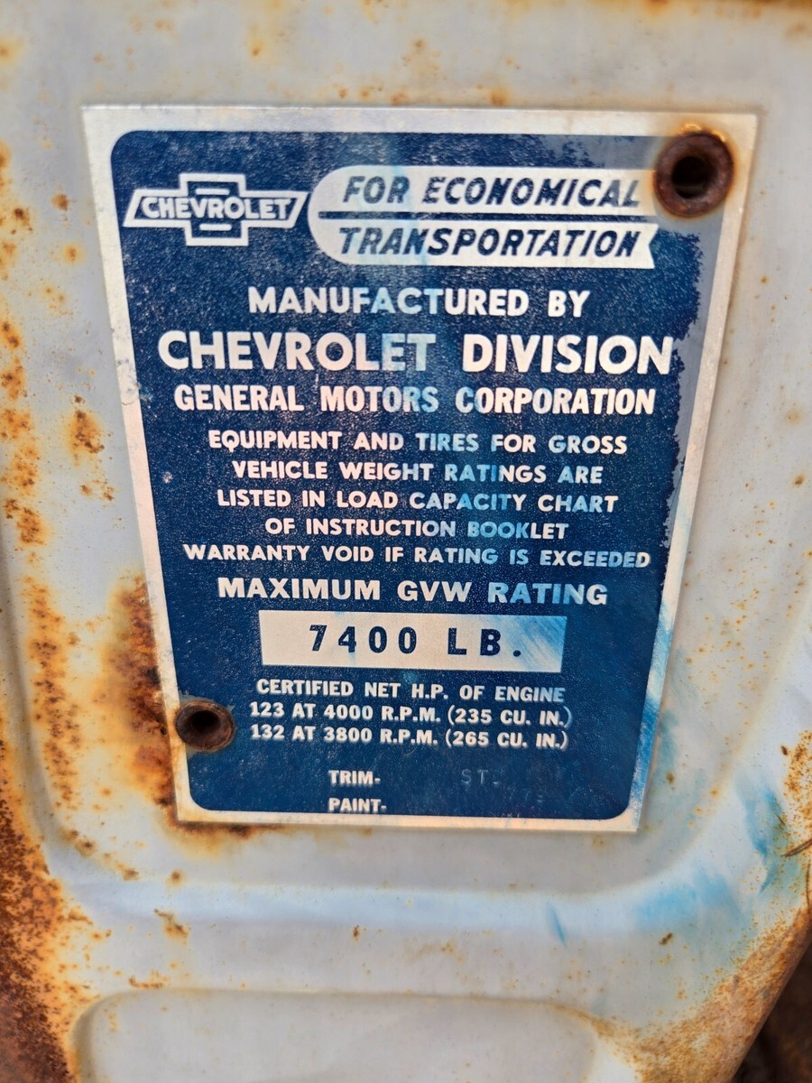 1957 Chevrolet Other Pickups 3800 Napco 4x4 1 Ton, Very Rare - photo 5