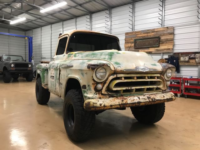 1957 Chevy Apache Frame Off Restoration Fuel Injected Heat, A/C Turn Key Patina 1957 Chevrolet Other Pickups