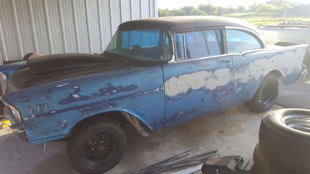 1957 Chevrolet Bel Air/150/210 Gasser , HOT ROD !!!!! 2 door Post ! - photo 3