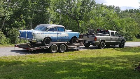 1957 Chevrolet Bel Air/150/210 Gasser , HOT ROD !!!!! 2 door Post ! - photo 4