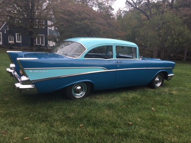 1957 Chevrolet Bel Air/150/210 210 Post Original Preserved Survivor - photo 4