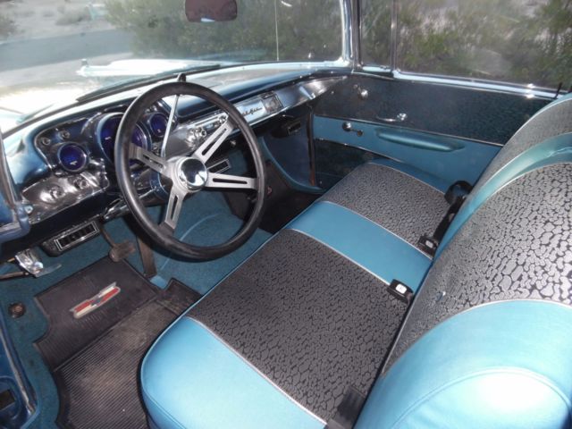 1957 Chevrolet Bel Air/150/210 New ZZ4 350 700R OD AT AC Dakota Gauges CA Car - photo 9