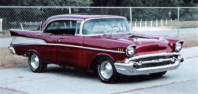 1957 CHEVY BEL-AIR 4DR SPORT HARDTOP 1957 Chevrolet Bel Air/150/210 BEL-AIR