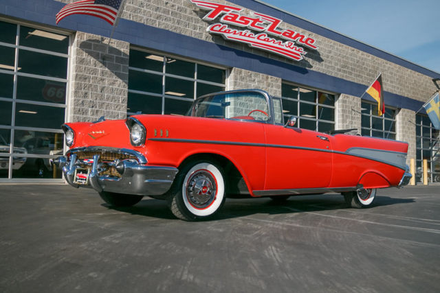 1957 Chevy Bel Air Convertible With Every Factory Option Available 1957 Chevrolet Bel Air/150/210
