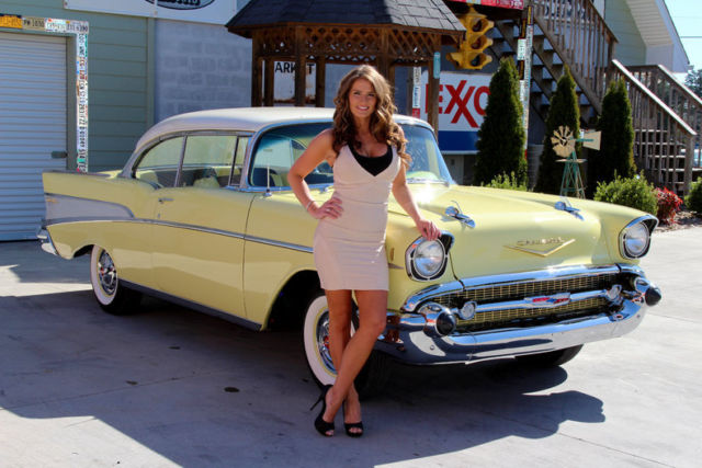 1957 Chevy Bel Air Hard Top Frame Off Resto 283 Power Glide Trans QUALITY 1957 Chevrolet Bel Air/150/210