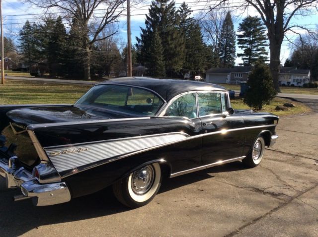 1957 Chevy BelAir 2-Door Black 1957 Chevrolet Bel Air/150/210