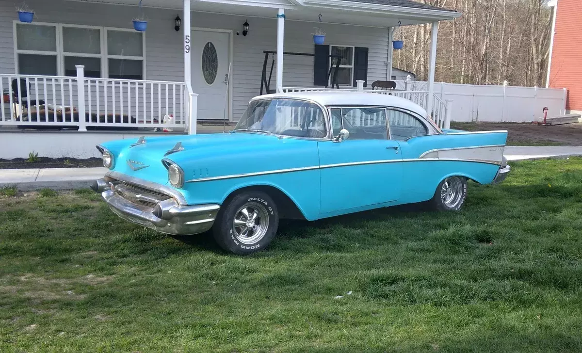 1957 chevy belair 2dr hardtop barn find 1957 Chevrolet Bel Air/150/210