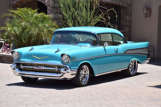 1957 Chevrolet Bel Air/150/210 2 Dr HT BelAir ProTour V code C code - photo 3