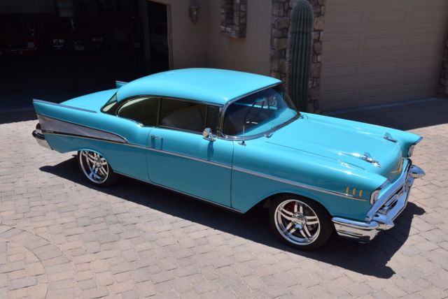 1957 Chevrolet Bel Air/150/210 2 Dr HT BelAir ProTour V code C code - photo 5