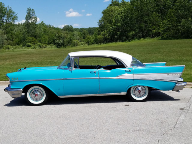 1957 Chevy Belair 4 Door Sport Sedan Hardtop 1957 Chevrolet Bel Air/150/210 Belair