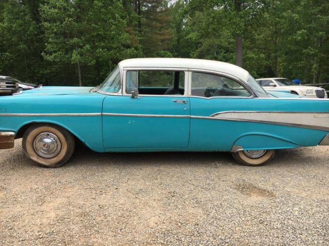 1957 Chevy Belair Barn Find 1957 Chevrolet Bel Air/150/210