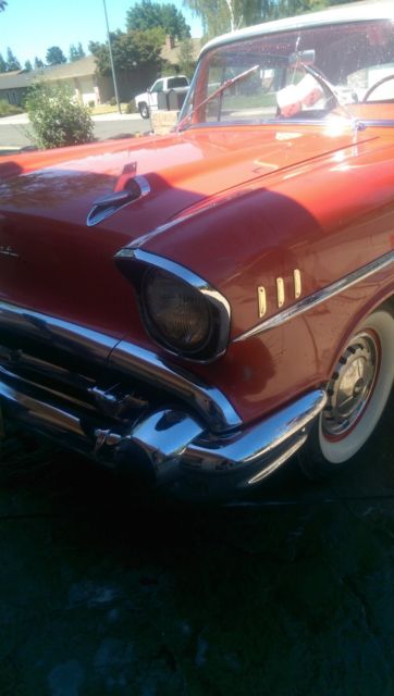 1957 chevy belair Completely origional! buyer sets up shipping at own expense 1957 Chevrolet Bel Air/150/210