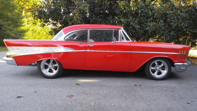 1957 chevy belair Pro Touring, 509 CI Big Block, 620 HP, 650 ft .lbs, 350 miles! 1957 Chevrolet Bel Air/150/210 Belair 2 door