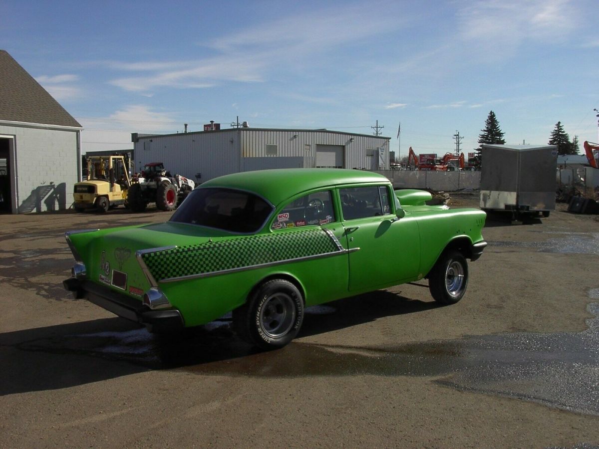1957 Chevy chevrolet 2 dr post 210 150 Gasser 1956 Belair 1955 hardtop Nomad 1957 Chevrolet Bel Air/150/210