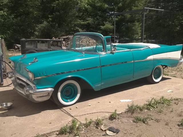 1957 chevy convertible runs and yard drives 1957 Chevrolet Bel Air/150/210