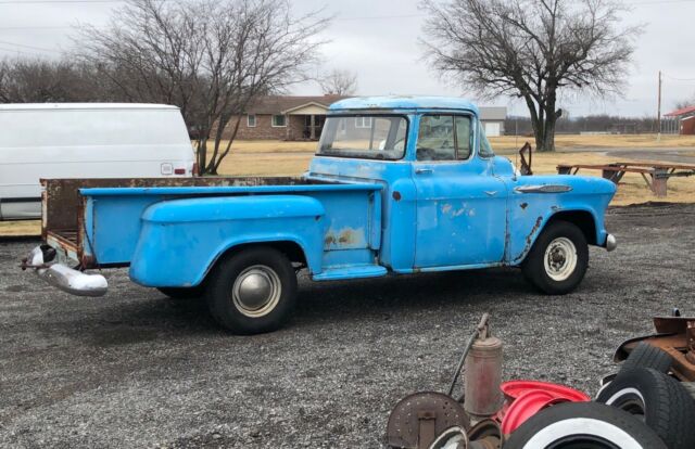 1957 Chevy gmc pickup truck big window back glass builder 3200 long bed 1957 Chevrolet Other Pickups