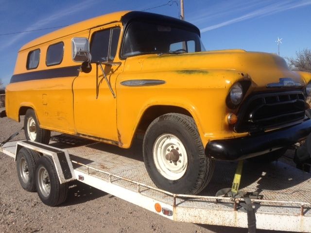 1957 Chevrolet Suburban 3800 one ton