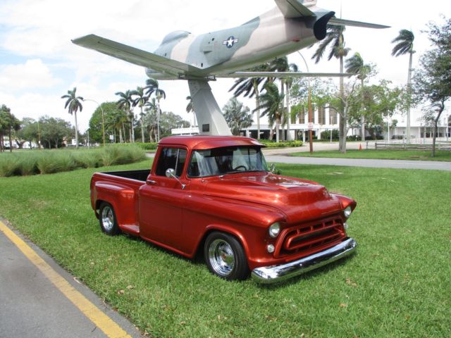 1957 CHEVY PICK UP RESTOMOD FULLY RESTORED A/C LIVE VIDEO! CALL 954 937 8271 1957 Chevrolet Other Pickups