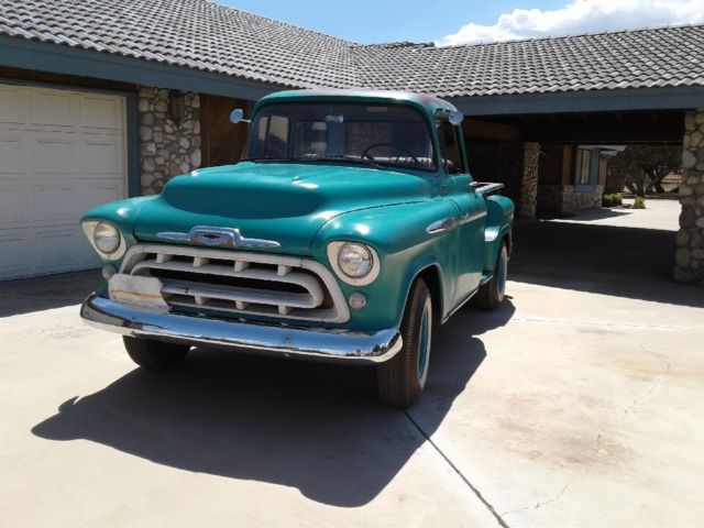 1957 Chevy Pickup V/8 283 w/3 speed Trans and Granny Gear 1/2 Ton 1957 Chevrolet Other Pickups