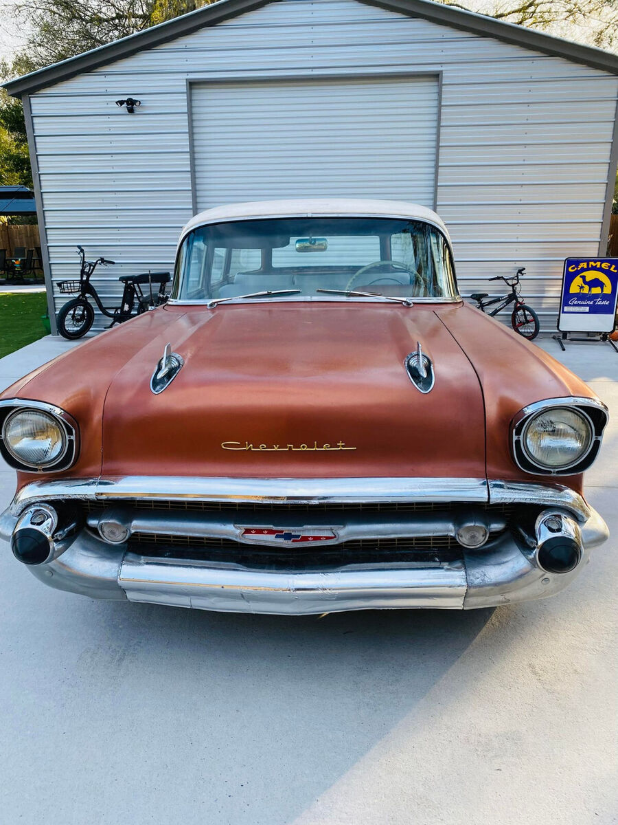 1957 Chevrolet Bel Air/150/210 9 passenger wagon - photo 2