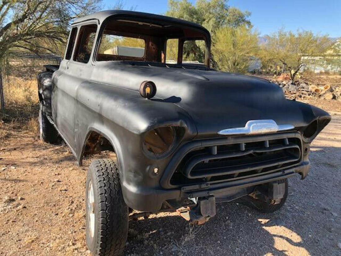 1957 Chevy Task Force Truck 3100 Extra Cab 4X4 1957 Chevrolet Other Pickups