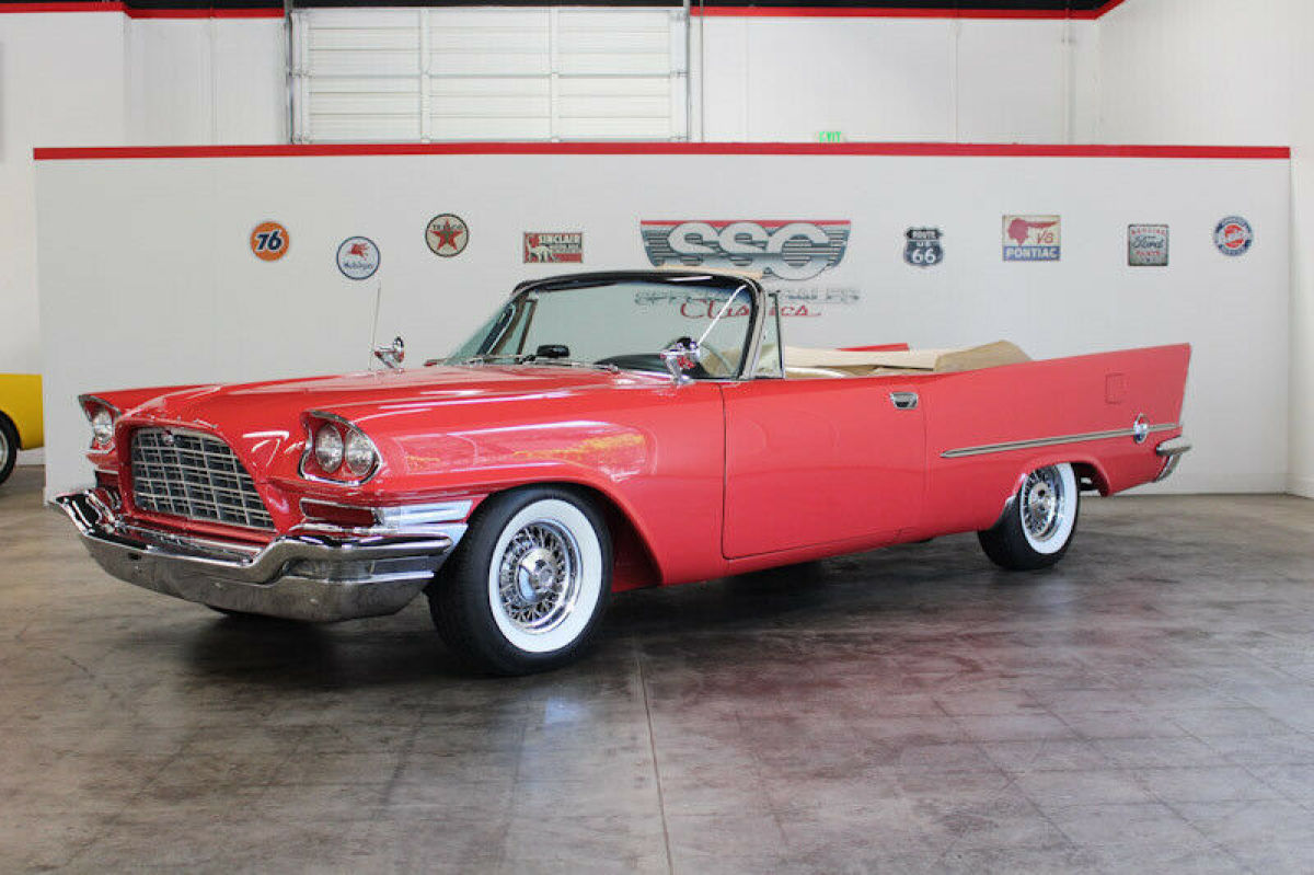 1957 Chrysler 300C 72939 Miles Gauguin Red Convertible 1957 Chrysler 300 Series