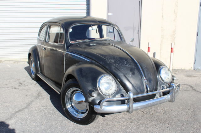 1957 classic oval window Volkswagen bug, Rare Yanase Japan import Patina 1957 Volkswagen Beetle - Classic