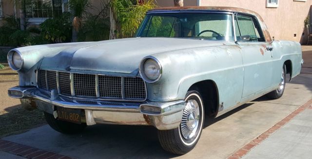 1957 Continental Mark II CA Black Plate Rust Free Project Barris Kustom NO RESRV 1957 Lincoln Continental