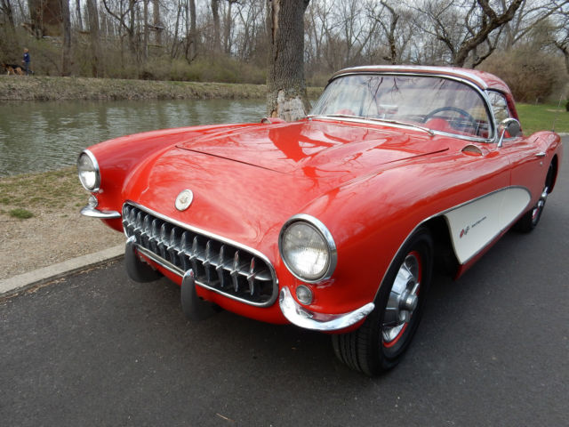 1957 Corvette, Matching #s, 1 Family Owned Since 1960s, Dual Quad, REAL 4 Speed 1957 Chevrolet Corvette
