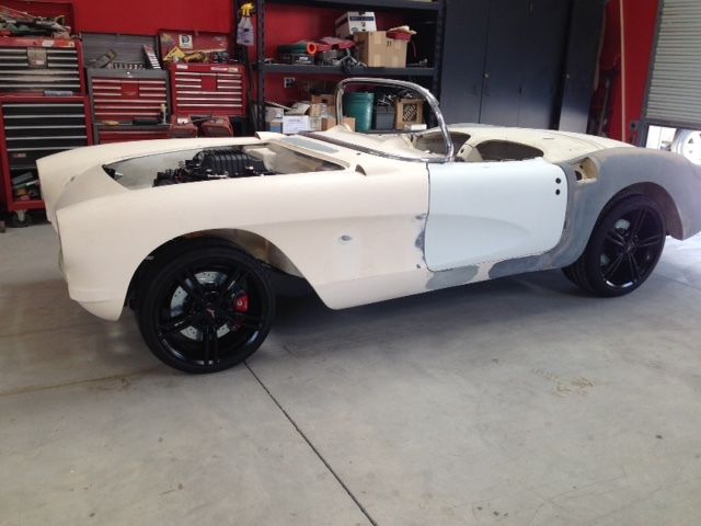 1957 Corvette Restomod Project Newman Frame 1957 Chevrolet Corvette