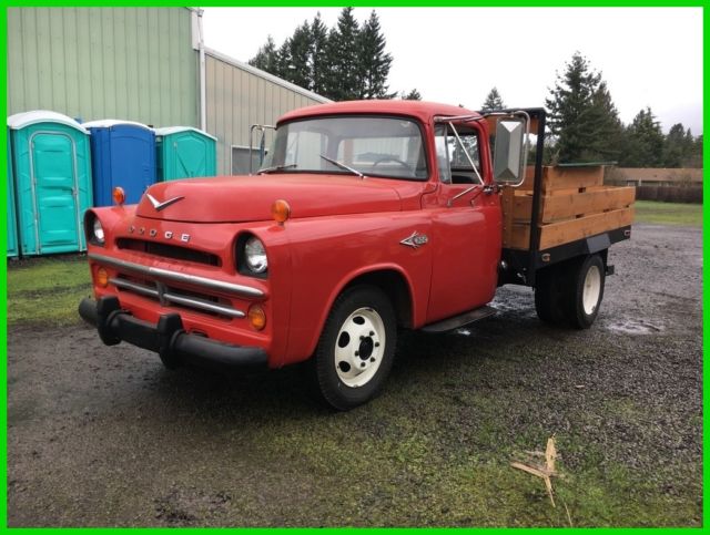 1957 Dodge 300 Pickup Truck, 315 Poly Hemi V8, 4-speed Manual Trans, 5,000 miles 1957 Dodge Other Pickups 1 Ton Dually Flatbed