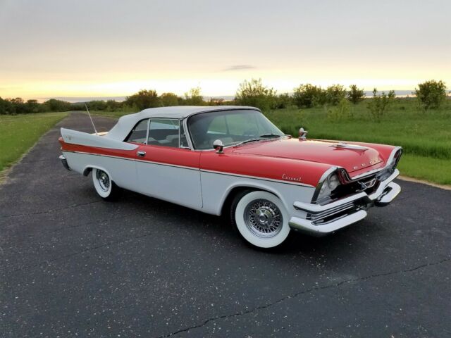 1957 Dodge Coronet Convertible, 354 Dual Quad D-501 Engine, Rotisserie Restored 1957 Dodge Coronet Convertible