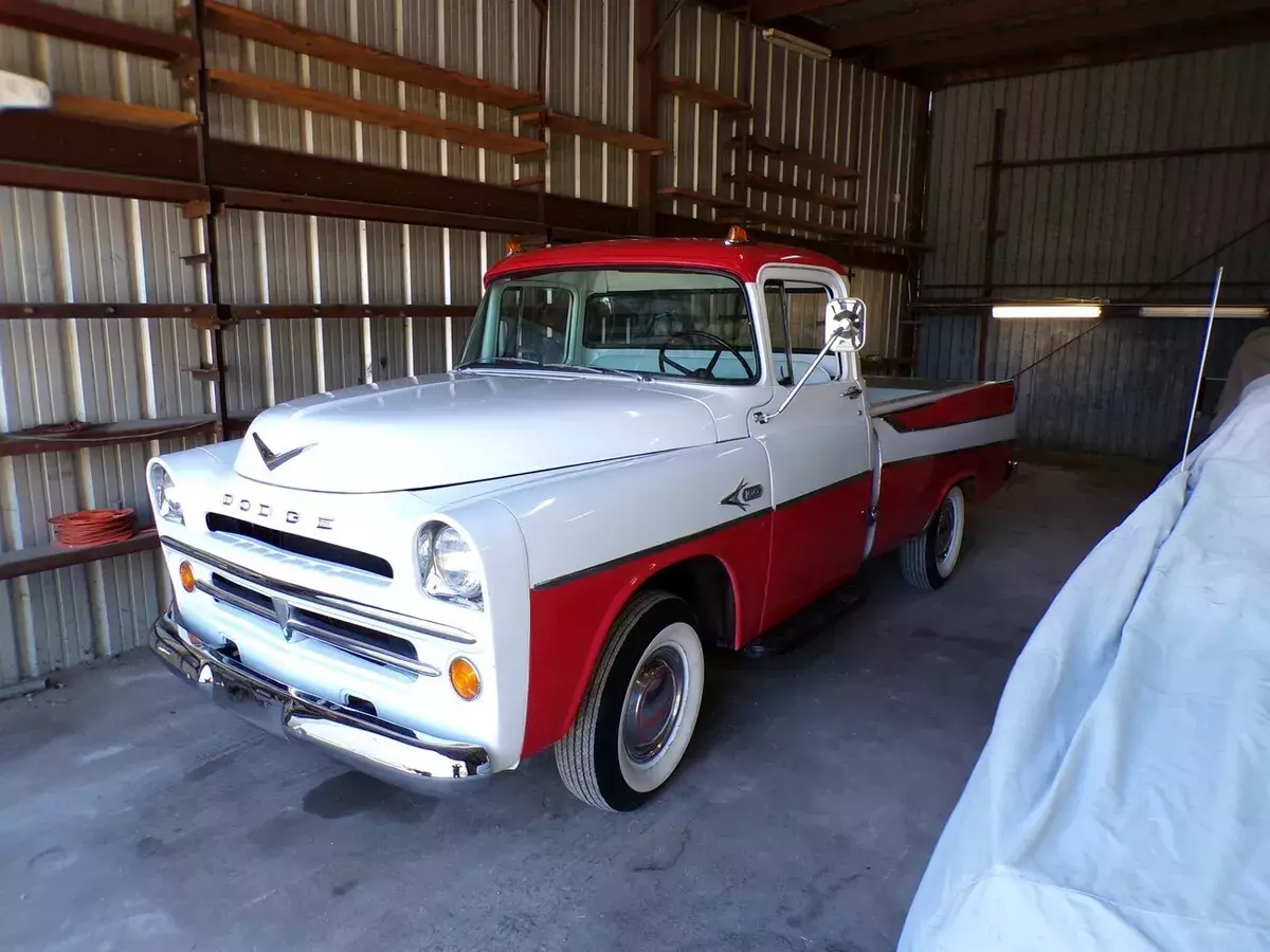 1957 DODGE SWEPTSIDE . SEE 100 PHOTOS/DETAILS WWW.PETESCLASSICCARS.COM 1957 Dodge Other Pickups