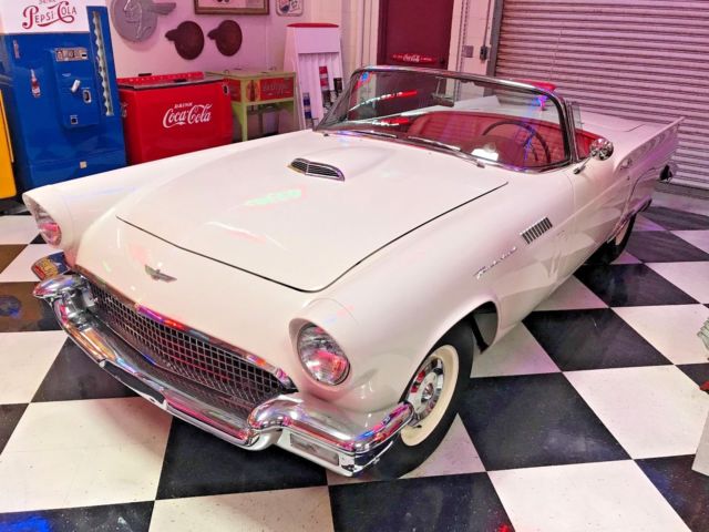 1957 E BIRD E CODE 1 of 280 Built AACA Senior Award 3 SPEED W/OD 1957 Ford Thunderbird
