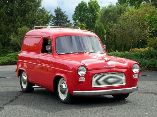 1957 English Ford Thames Panel Delivery Hot Rod 1957 English Ford Thames 300E