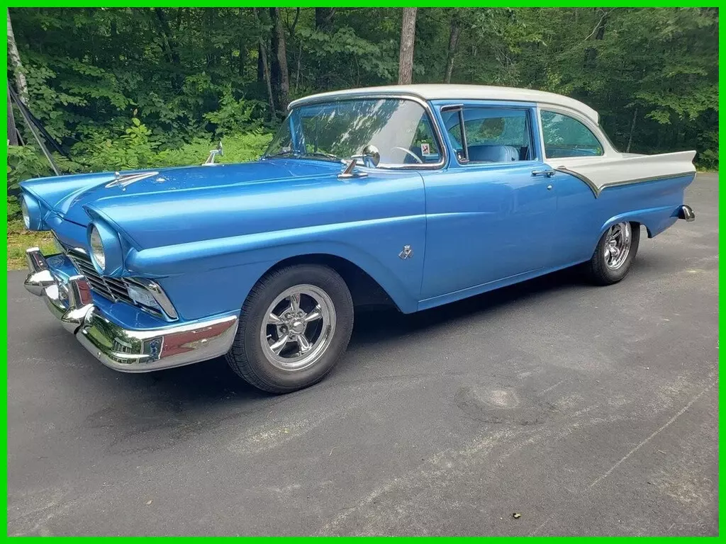 1957 Ford 351 Windsor Power Steering & Flaming River Tilt 1957 Ford Custom Fully Restored Resto-Mod