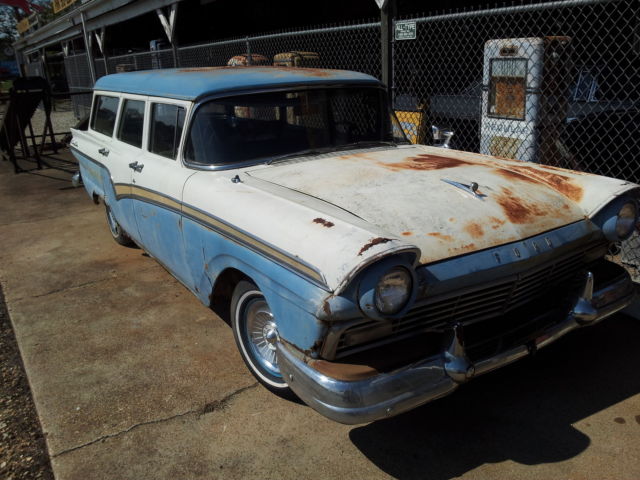 1957 Ford Country Sedan 4dr. 292-AT-Project-Not Running 1957 Ford Fairlane Country Sedan