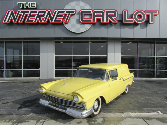 1957 Ford Courier 78A Wagon 292ci V8 4 Barrel Carb 9" Rear End Front Disc Brakes 1957 Ford Courier