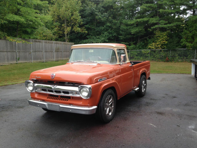 1957 Ford F-100 Big back window 2 door , short bed pickup 1957 Ford F-100 Short bed