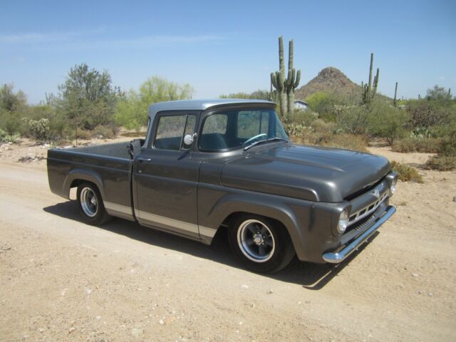 1957 ford f100 Big back window Mustang ll rack and pinion 4 wheel disc brakes 1957 Ford F-100 Pickup