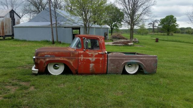 1957 Ford F100 , Cummins Turbo Diesel , Rat rod ,Street rod 1957 Ford F-100