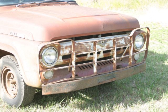 1957 Ford F100 F200 Fridge Long bed Pickup Truck V8 Patina Hot Rat Rod Y Block 1957 Ford F-250 base
