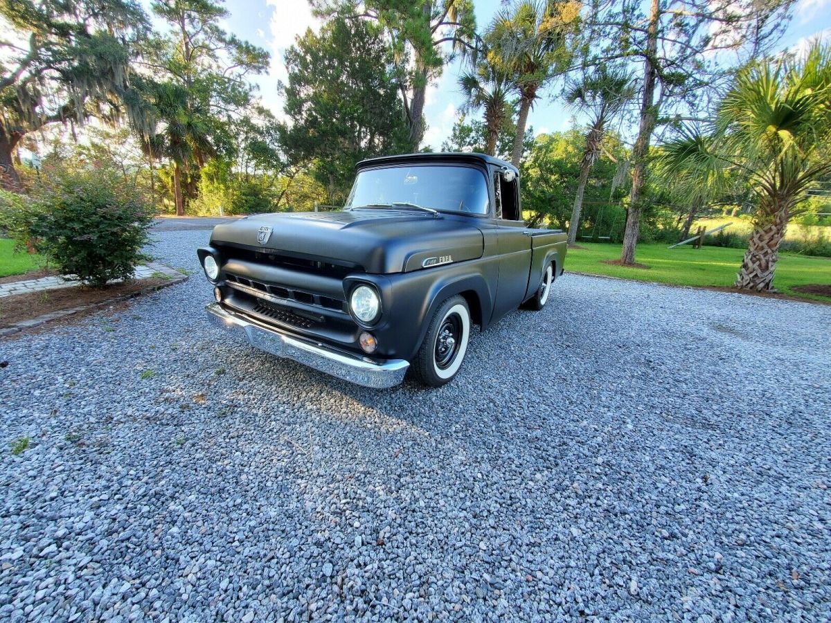 1957 Ford F100 Pickup Black RWD Automatic 2 door 1957 Ford F100 2 door
