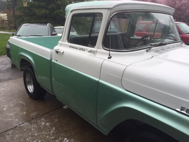 1957 Ford F-100 Ford-o-matic bench seat stock stick - photo 7