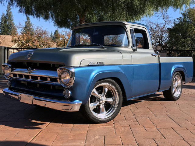 1957 FORD F100 STYLESIDE SHORTBED RESTOMOD/ V8/ RESTORED/ NO RESERVE ! 1957 Ford F-100 STYLESIDE