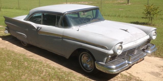1957 Ford Fairlane 500 2 Door Hard Top New 292 V8 & Trans Solid Project Car Sale 1957 Ford Fairlane 500