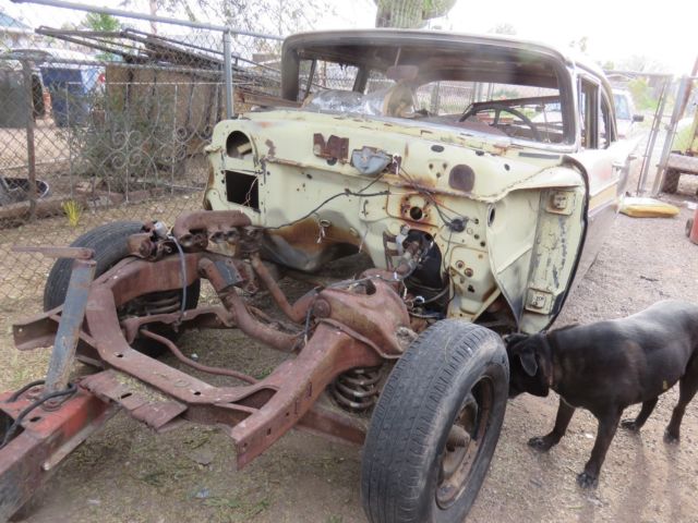 1957 Ford Fairlane 500 4 Door Post Top Rust free - photo 3