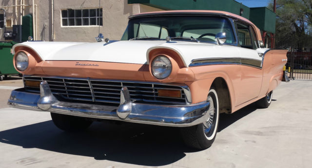 1957 FORD FAIRLANE 500, SKYLINER, RETRACTABLE, HARDTOP CONVERTIBLE, 312 1957 Ford Fairlane SKYLINER