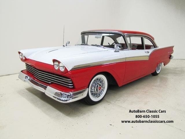 1957 Ford Fairlane 56367 Miles Red/White Hardtop 312 ci 2-Spd Auto 1957 Ford Fairlane --