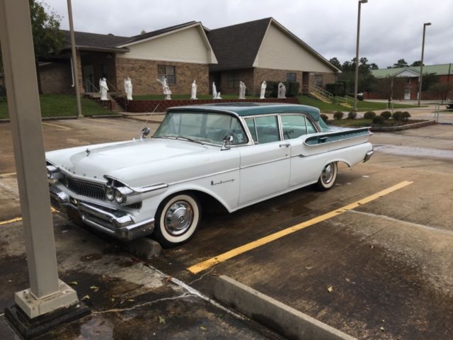 1957 Ford Mercury Monterey Antique four-door sedan Daily driver 1957 Mercury Monterey